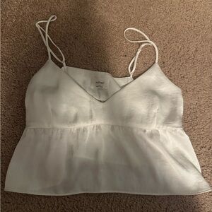 Wilfred Ivory Satin Camisole